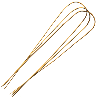 Nature Bamboestok gebogen 90 cm naturel Nature Bamboestok gebogen 90 cm naturel