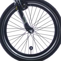 Alpina voorwiel 22 hlqc trail zwart zw spk - thumbnail