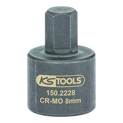 KS Tools 150.2228 3/8 remklauwdop, 8 mm