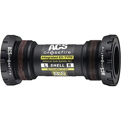 ACS BB-set BMX Crossfire external zwart