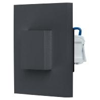 EVN LQ41802AD LQ41802AD LED-wandinbouwlamp LED LED vast ingebouwd 1.8 W Antraciet