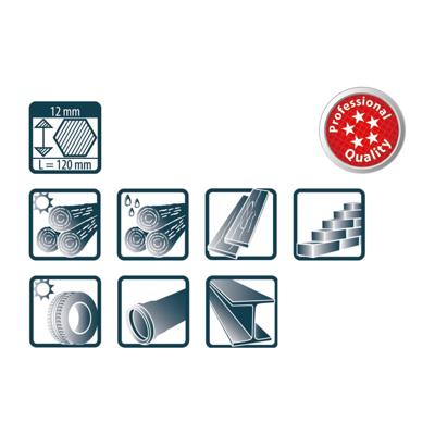 Pica 590/52 markeerkrijt pro | 12x120mm | wit | 12 stuks - pi59052 Pica 590/52 markeerkrijt pro | 12x120mm | wit | 12 stuks - pi59052