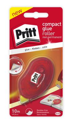 Pritt lijmroller Compact niet-permanent, op blister