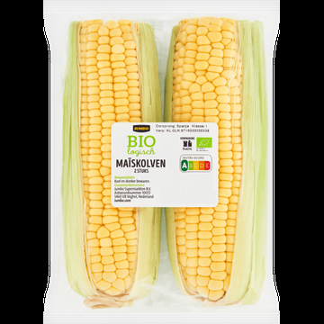 Jumbo Biologisch Maiskolven 2 Stuks