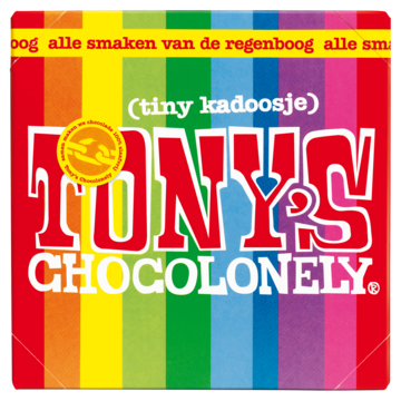 Chocolade tony chocolonely tiny mix doos 200gr
