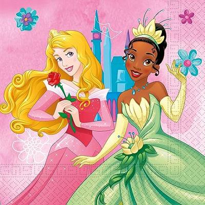 Globos Papieren servetten fsc disney prinses live your story, 20st.