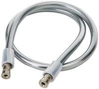 Doucheslang Tres | 120 cm | Kunststof | Glad | Zilver - thumbnail