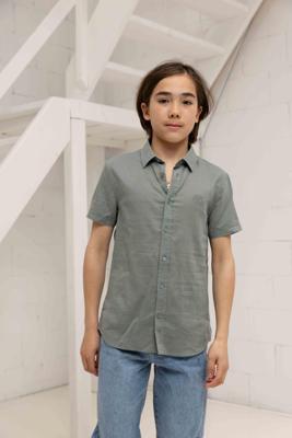 Antony Morato Marrakech Overhemd Kids Groen - Maat 164 - Kleur: Groen | Soccerfanshop Antony Morato Marrakech Overhemd Kids Groen - Maat 164 - Kleur: Groen | Soccerfanshop