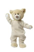 Heless Poppen brei overall ecru, 35-45 cm - thumbnail