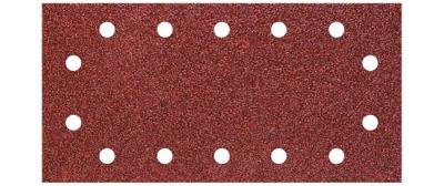 Wolfcraft 3185000 Oscillerend schuurpapier Met klittenband, Geperforeerd Korrelgrootte (num) 120 (l x b) 230 mm x 115 mm 5 stuk(s)