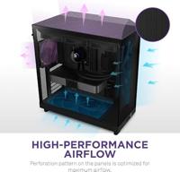 NZXT H6 Flow Black - thumbnail