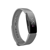 Slimme horloge snap bevestiger polsband horlogeband voor Fitbit Inspire HR (grijs) - thumbnail