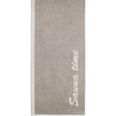Cawö Cawo sauna handdoek 449 80x200 stein