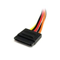 StarTech.com 20 cm SATA stroomverlenging - stekker/bus - seriële ATA stroomverlengkabel - thumbnail