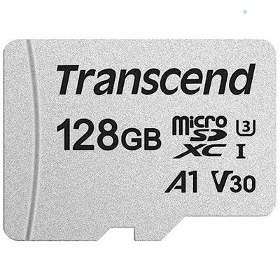 Transcend Premium 300S microSDXC-kaart 128 GB Class 10, UHS-I, UHS-Class 3, v30 Video Speed Class, A1 Application Performance Class Incl. SD-adapter Transcend Premium 300S microSDXC-kaart 128 GB Class 10, UHS-I, UHS-Class 3, v30 Video Speed Class, A1 Application Performance Class Incl. SD-adapter