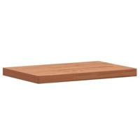 Tafelblad rechthoekig 60x40x4 cm massief beukenhout - thumbnail