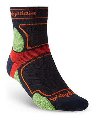 Bridgedale Ultralight T2 Coolmax Sport ¾ Crew Wandelsok Heren Navy M