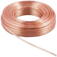 Goobay 67720 luidsprekerkabel 2 x 1,5 mm² CCA strengen/luidsprekerkabel, audiokabel per meter/luidsprekerkabel kabel kabel kabel audiokabel subwoofer/transparant / 10 meter - thumbnail
