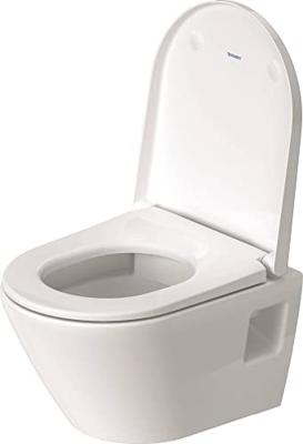 Duravit D-Neo wandtoilet met zitting 37x48x40cm Wit Hoogglans 45870900a1 Duravit D-Neo wandtoilet met zitting 37x48x40cm Wit Hoogglans 45870900a1