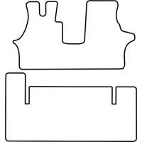 Automatten passend voor Mercedes Vito V-klasse (alleen voor) TMME517 - thumbnail