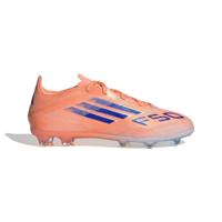 adidas F50 Elite Gras Voetbalschoenen (FG) Kids Oranje Blauw Wit - thumbnail