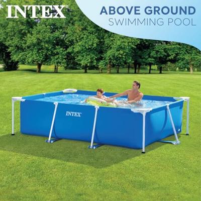Intex 28271np rechthoekig framebad 260x160x65cm Intex 28271np rechthoekig framebad 260x160x65cm