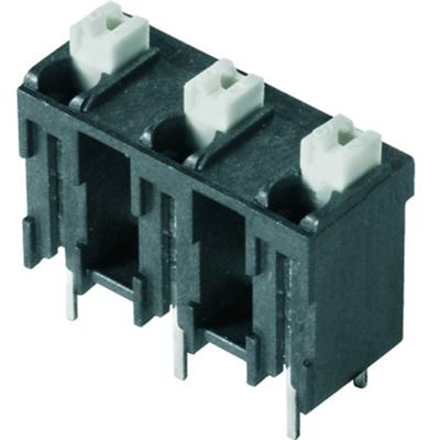 Weidmüller 1874630000 Veerkrachtklemblok 1.5 mm² Aantal polen 3 Zwart 175 stuk(s)