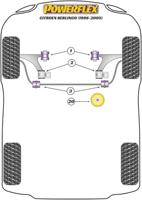 Silentblock Powerflex PFF50-306R Motorsteun (1 Stuks) - thumbnail