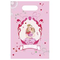 Haza Witbaard Uitdeelzakjes prinses, 8st. - thumbnail