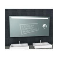 Wiesbaden Spiegel Tigris met LED Verlichting En Scheerspiegel 160x80 cm - thumbnail