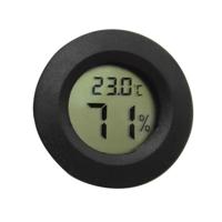 LCD digitale aquarium thermometer mariene water terrarium accessoires temperatuur meetinstrument (zwart) - thumbnail