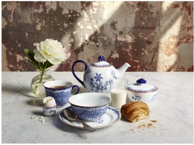 RORSTRAND - Ostindia Floris - Beker 0,30l set/2