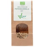 Vitiv Vitiv Peperkorrels Wit Bio (1000g) - thumbnail