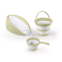 Dolu Baby Bad Set Eco Groen - thumbnail