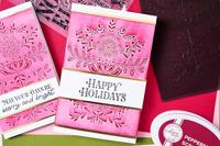 Sizzix • 3d textured impressions embossing folder yuletide - thumbnail