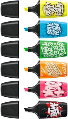 STABILO BOSS MINI by Snooze One - markeerstift - etui 6 kleuren
