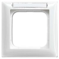 Busch-Jaeger 2CKA001754A4548 Frame Frame 1-voudig Zuiver wit (RAL 9010), Wit 1 stuk(s)