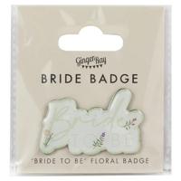 Ginger Ray badge bride to be 5 cm | 30 stuks - thumbnail