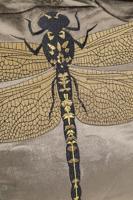 Kare Kussen Glitter Dragonfly Brown 40x40cm - thumbnail