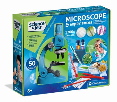 Clementoni - Wetenschap en spel - Professionele supermicroscoop - Vanaf 8 jaar - thumbnail