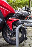 Eendelig kettingslot - ABUS - 1480/180 - 14 mm schakels - Stoffen schede - Directe vergrendeling - Xplus cilinder - 2 sleutels - thumbnail