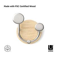 Umbra Melody Valet wandhaak naturel/nikkel - thumbnail