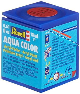 Revell 36136 Aqua Color verf Karmijn-rood (mat) Kleurcode: 36 RAL-kleurcode: 3002 Doos 18 ml Revell 36136 Aqua Color verf Karmijn-rood (mat) Kleurcode: 36 RAL-kleurcode: 3002 Doos 18 ml