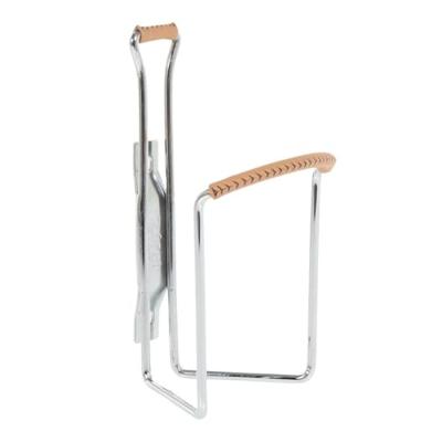 ZÉFAL bidonhouder "vintage" bot.cage vintage chromest.leather