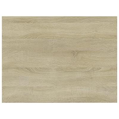 VidaXL Wandschappen 4 st 40x30x1,5 cm bewerkt hout sonoma eikenkleurig