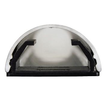 Hama Alu-kabelkanaal Halfrond 110/3,3/1,8 Cm Zilver