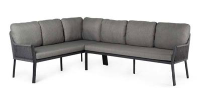 Liv lounge dining set links charcoal Tierra Outdoor - Tierra outdoor