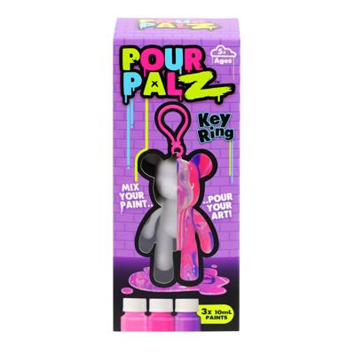 Spectron Pour palz mini paint bear sleutelhanger Spectron Pour palz mini paint bear sleutelhanger