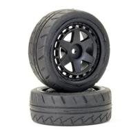 FTX - Stinger Front 26mm Rubber Wheel/tyres (PR) (FTX10570) - thumbnail