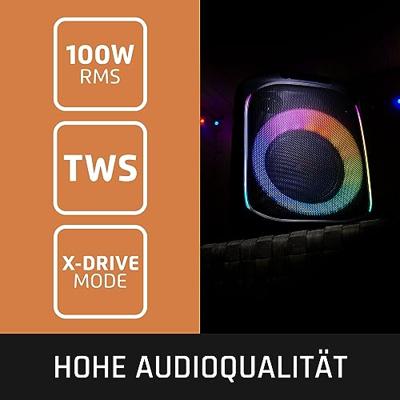 Lenco PA-101BK Party speaker 100 W 1 stuk(s)